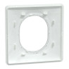 Plaque 1 poste Blanc Argent C - S320702F Schneider Electric