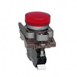 Harmony XB4 - voyant lumineux DEL - Ø22 - rouge - 120V - racc ressort - XB4BVG45 Schneider Electric