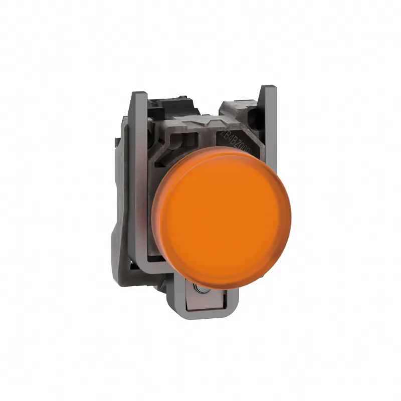 Harmony XB4 - voyant lumineux DEL - Ø22 - orange - 120V - vis étrier - XB4BVG5 Schneider Electric