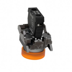 Harmony XB4 - voyant lumineux DEL - Ø22 - orange - 120V - vis étrier - XB4BVG5 Schneider Electric