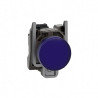 Harmony XB4 - voyant lumineux DEL - Ø22 - bleu - 230V - vis étrier - XB4BVM6 Schneider Electric