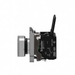 VOYANT METAL - POUSSER PO - XB4BW21B5 Schneider Electric