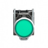 Harmony XB4 - poussoir lumineux LED - 1F+1O - vert - Ø22 - 110VAC - XB4BW33G5 Schneider Electric
