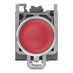 BP ROUGE PUSH IN 1F+1O - XB4BW34B55 Schneider Electric