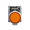 Harmony XB4 - poussoir lumineux LED - 1F+1O - orange - Ø22 - 24VACDC - XB4BW35B5 Schneider Electric