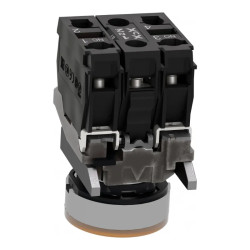 Harmony XB4 - poussoir lumineux LED - 1F+1O - orange - Ø22 - 110VAC - XB4BW35G5 Schneider Electric