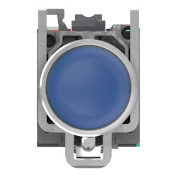 BP BLEU PUSH IN 1F+1O - XB4BW36B55 Schneider Electric