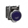 Harmony XB4 - poussoir lumineux LED - 1F+1O - bleu - Ø22 - 110VAC - XB4BW36G5 Schneider Electric