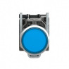 Harmony XB4 - poussoir lumineux LED - 1F+1O - bleu - Ø22 - 230VAC - XB4BW36M5 Schneider Electric
