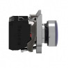 Harmony XB4 - poussoir lumineux LED - 1F+1O - bleu - Ø22 - 230VAC - XB4BW36M5 Schneider Electric