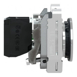 BP impuls flush blanc 1F - XB4FA11 Schneider Electric