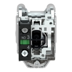 BP impuls flush noir 1F - XB4FA21 Schneider Electric