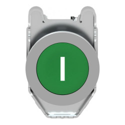 BP flush vert marqué 1F - XB4FA3311 Schneider Electric