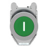 BP flush vert marqué 1F - XB4FA3311 Schneider Electric