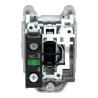 BP flush blanc marqué 1F - XB4FA3341 Schneider Electric