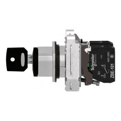 BT clé455 Atx gaz 3pos 2F - XB4FG03 Schneider Electric