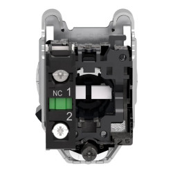 Harmony XB4 - bouton tournant à crosse - flush - 2 pos fix - noir - 1F - XB4FJ21 Schneider Electric