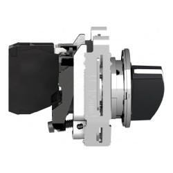 Harmony XB4 - bouton tournant à crosse - flush - 2 pos fix - noir - 1F - XB4FJ21 Schneider Electric