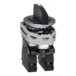 Harmony XB4 - bouton tournant à crosse - flush - 3 pos fix - noir - 2F - XB4FJ33 Schneider Electric