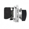 Harmony XB4 - bouton tournant crosse - flush - 3 pos rap C - noir - 2F - XB4FJ53 Schneider Electric