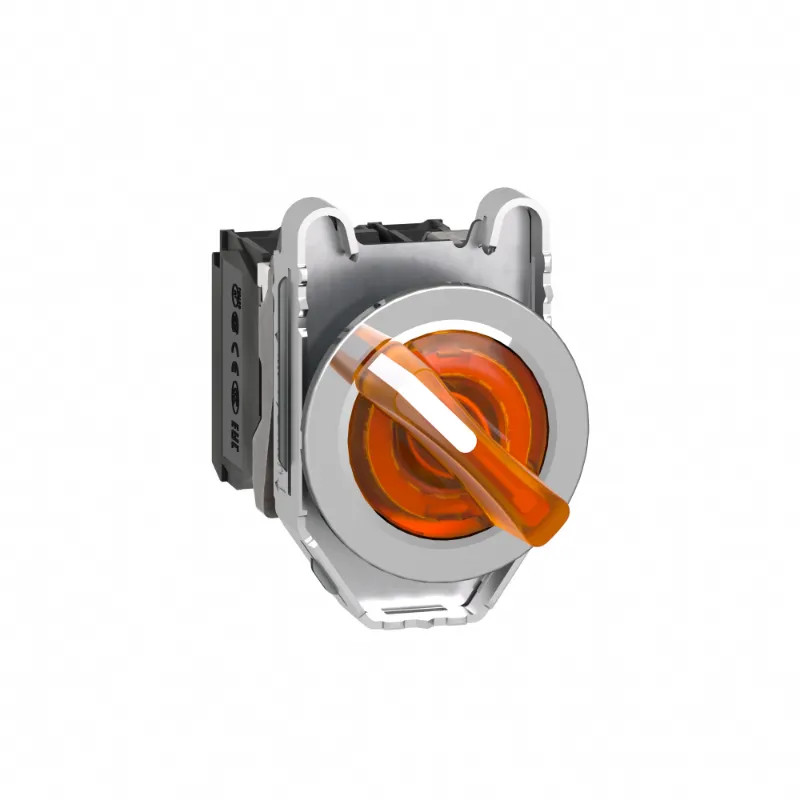 BT lum flush orange 1O+1F 24V - XB4FK125B5 Schneider Electric