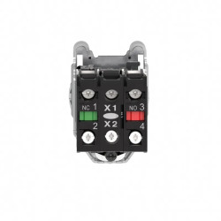 BT lum flush orange 1O+1F 230V - XB4FK125M5 Schneider Electric