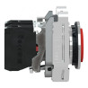 BP imp flush dépas rouge 1O+1F - XB4FL4325 Schneider Electric