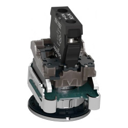 Harmony XB4 - voyant lumineux DEL - flush - bleu - 24V - vis étrier - XB4FVB6 Schneider Electric