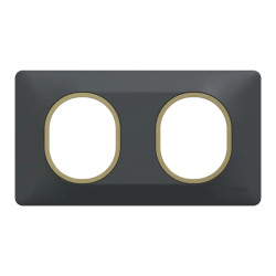 Plaque 2 post Hor 71 mm Ant Lt - S340704E Schneider Electric