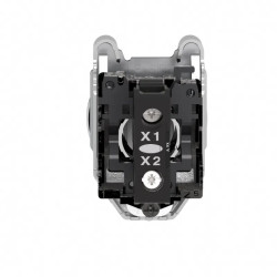 Harmony XB4 - voyant lumineux DEL - flush - vert - 230V - vis étrier - XB4FVM3 Schneider Electric