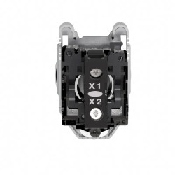 Harmony XB4 - voyant lumineux DEL - flush - rouge - 230V - vis étrier - XB4FVM4 Schneider Electric