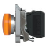 BP lum flush orange 1O+1F 230V - XB4FW35M5 Schneider Electric