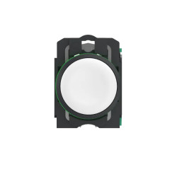 BP BLANC PUSH IN RAP RESS 1F - XB5AA115 Schneider Electric