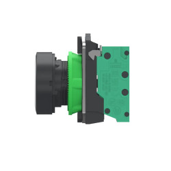 BP BLANC PUSH IN RAP RESS 1F - XB5AA115 Schneider Electric