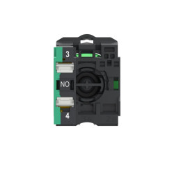 Harmony XB5 - bouton poussoir à impulsion - Ø22 - noir - 1F - Push In - XB5AA215 Schneider Electric
