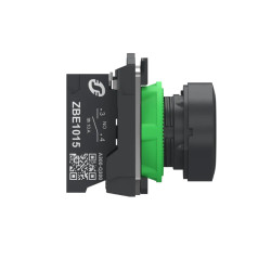 Harmony XB5 - bouton poussoir à impulsion - Ø22 - noir - 1F - Push In - XB5AA215 Schneider Electric