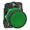 Harmony XB5 - bouton poussoir à impulsion - Ø22 - vert - 1F - Push In - XB5AA315 Schneider Electric
