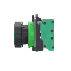 Harmony XB5 - bouton poussoir à impulsion - Ø22 - vert - 1F - Push In - XB5AA315 Schneider Electric