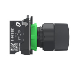 BT NOIR 3 POS FIXE 2F PUSH IN - XB5AD335 Schneider Electric