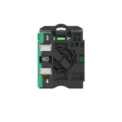 BT NOIR 2 PO RAP 1F+1O PUSH IN - XB5AD415 Schneider Electric