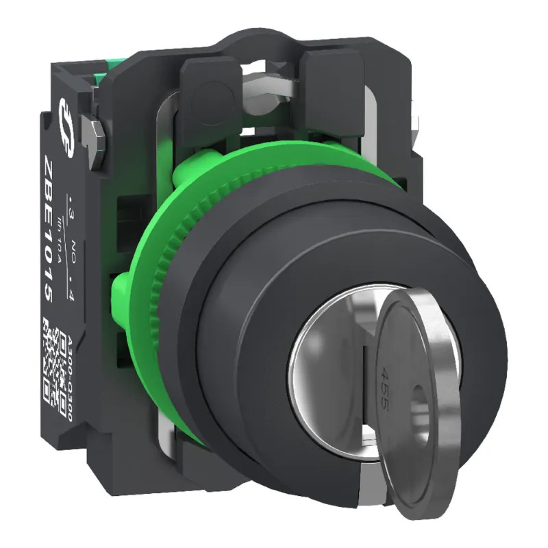 BT CLE 3 PO RET GCD FIXE 2F - XB5AG035 Schneider Electric