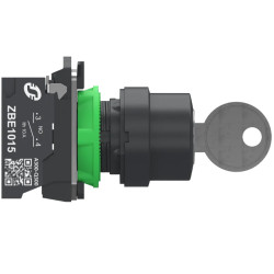 BT CLE 3 PO RET GCD FIXE 2F - XB5AG035 Schneider Electric