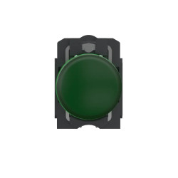 Harmony XB5 - voyant lumineux DEL - Ø22 - vert - 24V - Push In - XB5AVB35 Schneider Electric