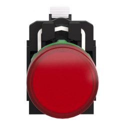 Harmony XB5 - voyant lumineux DEL - Ø22 - rouge - 24V - Push In - XB5AVB45 Schneider Electric