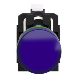 Harmony XB5 - voyant lumineux DEL - Ø22 - bleu - 24V - Push In - XB5AVB65 Schneider Electric