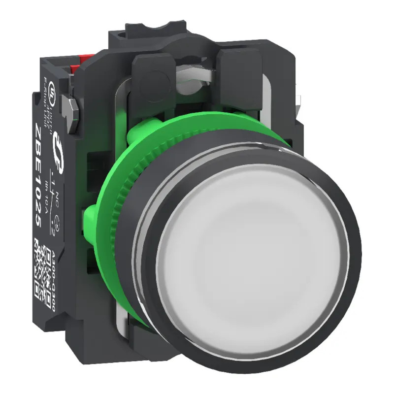 BP LUMINEUX BLANC PUSH IN - XB5AW31B55 Schneider Electric