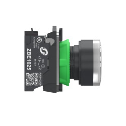 BP LUMINEUX BLANC PUSH IN - XB5AW31B55 Schneider Electric