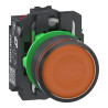 BP LUMINEUX ORANGE PUSH IN - XB5AW35B55 Schneider Electric