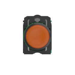 BP LUMINEUX ORANGE PUSH IN - XB5AW35B55 Schneider Electric