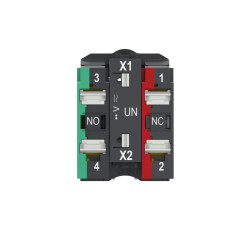 BP LUMINEUX ORANGE PUSH IN - XB5AW35B55 Schneider Electric